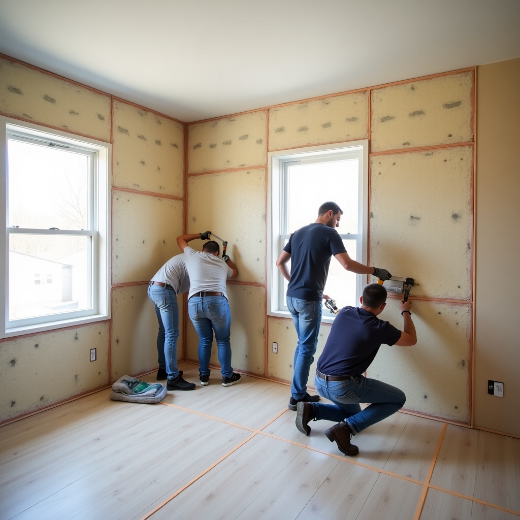 Detalle de aislamiento interior